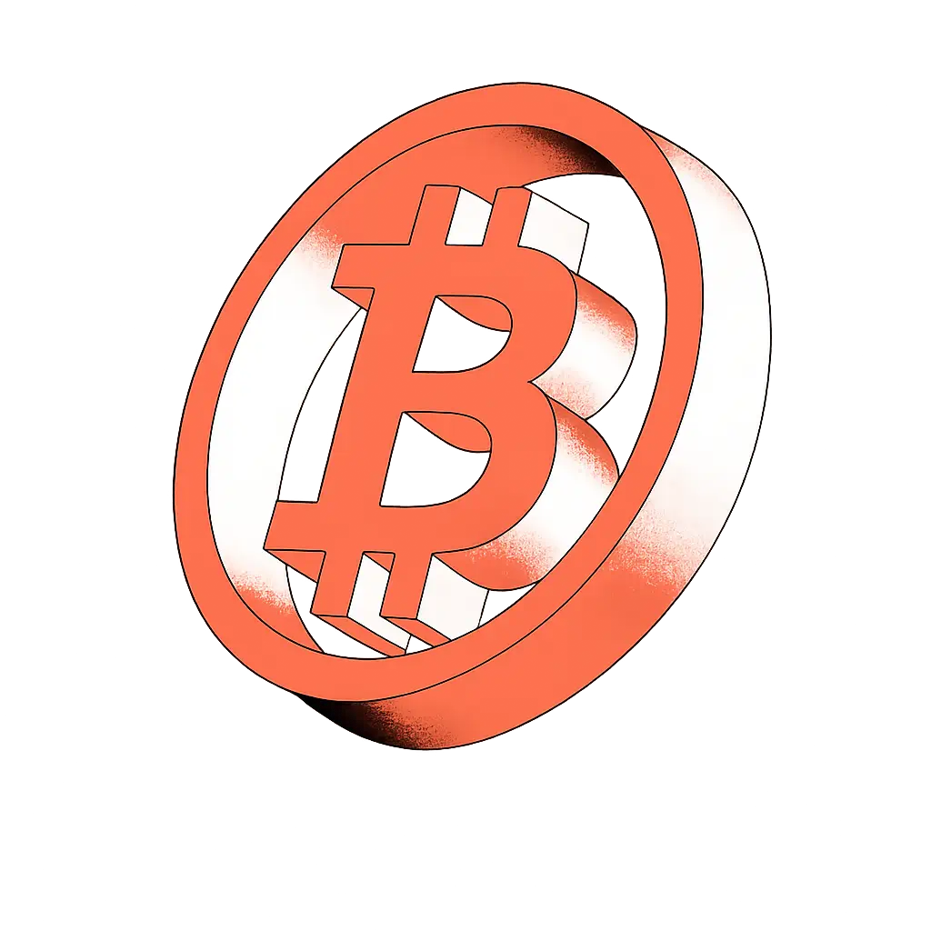 Bitcoin Logo 3D