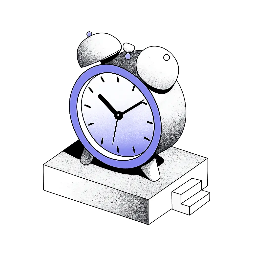 Wecker Bild 3D